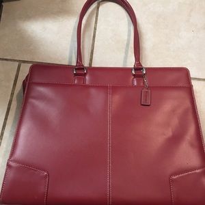 “Leather” laptop bag